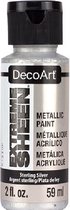 Acrylverf - Sterling Zilver - Metallic - Extreme Sheen - DecoArt - 59 ml