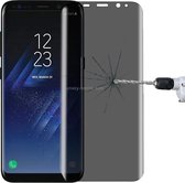 Voor Galaxy S8 + / G9550 0.3mm 9H Oppervlaktehardheid 3D Gebogen Privacy Antiglans Volledig scherm Gehard Glas Screen Protector