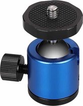 Mini 360 graden rotatie panoramisch metalen balhoofd voor DSLR en digitale camera's (blauw)