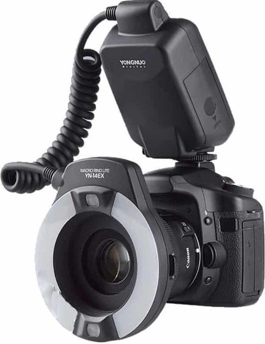 YONGNUO YN-14EX TTL Macro Ring Flash Speedlite voor Canon EOS DLSR 5D Mark