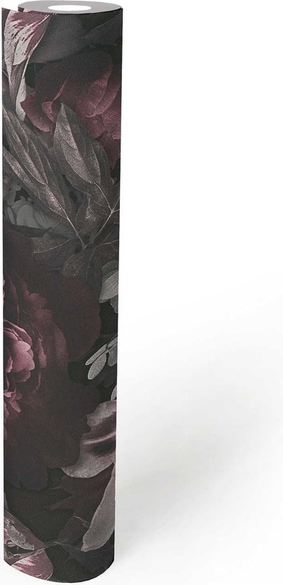 DIVERS PAPIER PEINT FLORAL | Botanique - gris rose noir blanc - AS Création PintWalls II