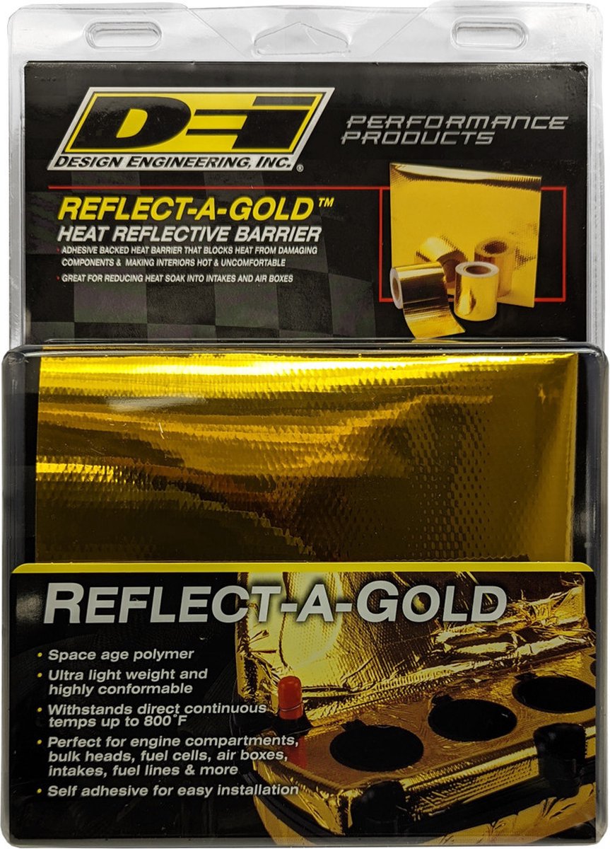 Design Engineering, Inc (DEI) DEI Reflect-A-GOLD™ 3.8cm x 4.5m Heat  Reflective tape