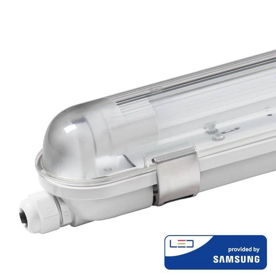 Koppelbaar LED TL armatuur met clips