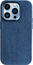 iPhone Alcantara Case - Ocean blue iPhone 14 Pro Max