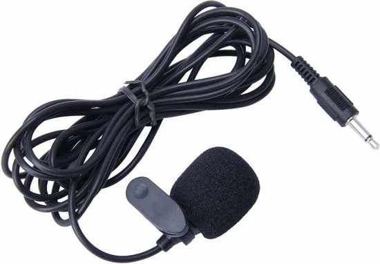 Openlijk Materialisme Tochi boom Auto Audio Microfoon 3.5mm Jack Plug Mic Stereo Mini Wired Externe Clip  Microfoon... | bol.com