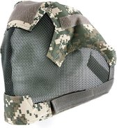 101 inc Full hat Airsoft Masker digital ACU camo