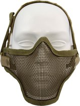 Fostex Airsoft beschermingsmasker khaki