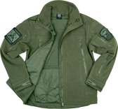 101 INC - Heavy duty fleece vest (kleur: Groen / maat: S)