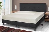 Hotel Home Collection - Matras Molton-Stretch - 140x200+30 cm - Wit