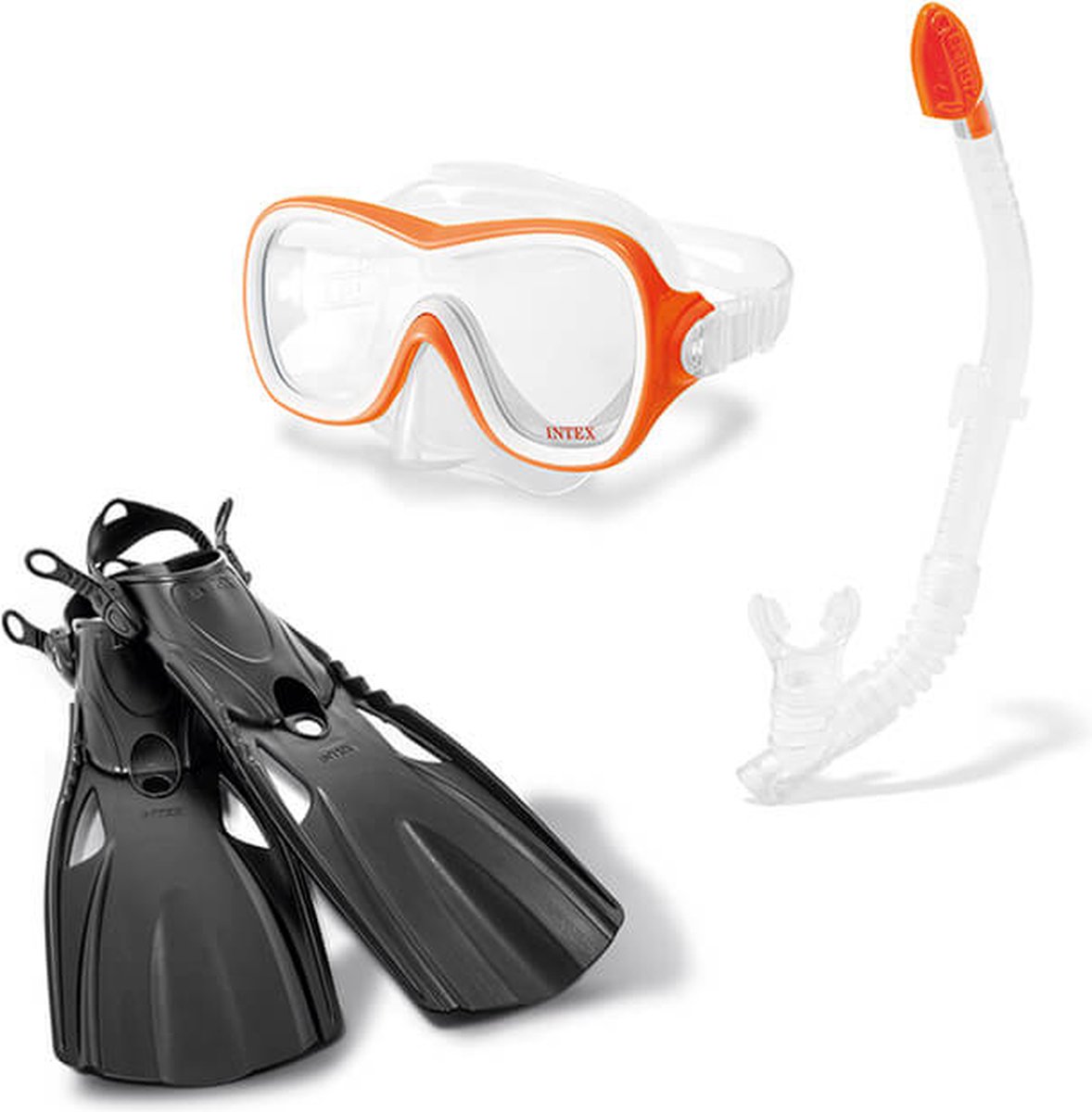 Masque et tuba de natation Aqua Sport INTEX