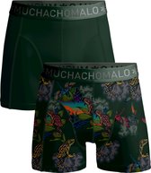 Muchachomalo Heren Boxershorts - 2 Pack - Maat S - 95% Katoen - Mannen Onderbroeken