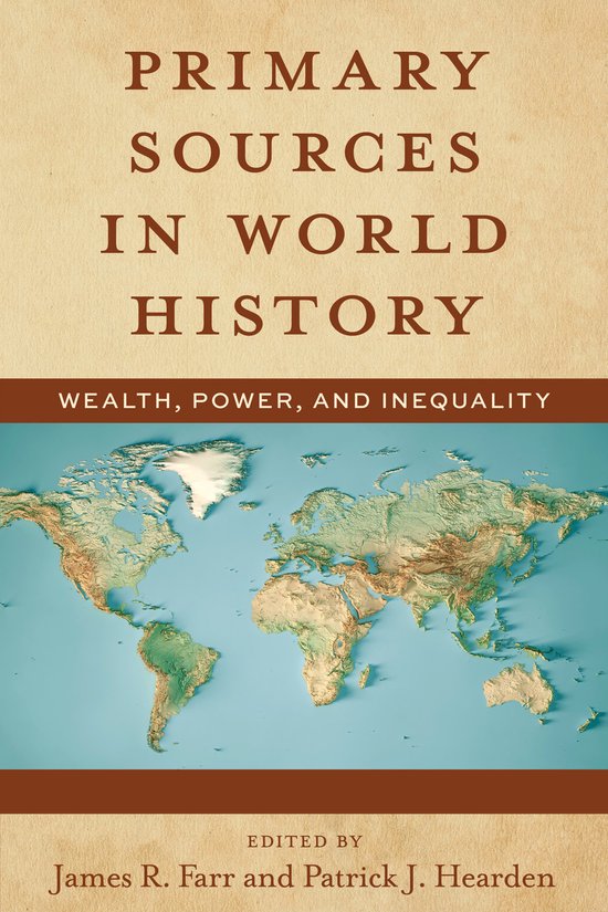 Primary Source Book Examples Primary Sources in World History, James Farr | 9781538174333 | Boeken | bol