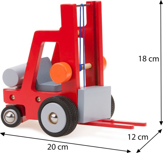 New Classic Toys Houten Speelgoed Heftruck - New Classic Toys