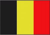 Belgische vlag voor de boot - 20x30cm