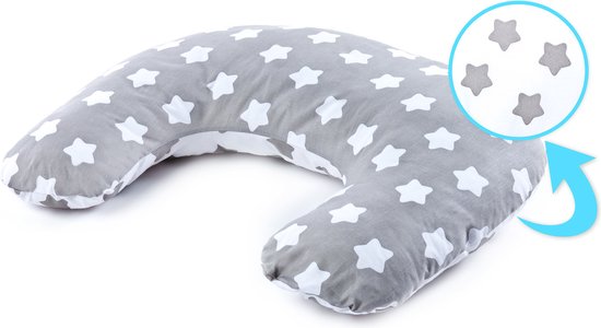  - Sensillo Baby Voedingskussen Sterren 60x40x11cm