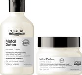 L'Oréal Professionnel Metal Detox Shampoo 300ml & Masker 250ml – Voordeelverpakking