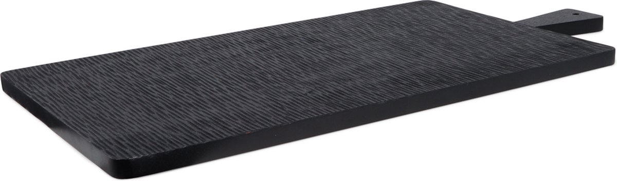 SENZA Serveerplank Mangohout - 66 x 33 x 1.5 CM - Zwart