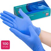Nitril handschoenen blauw (X-Large)