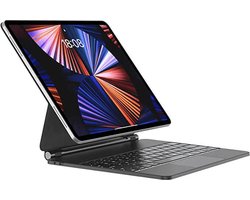 Toetsenbord Hoes Apple iPad Pro 11 (2022/2021/2020/2018) - Bluetooth Magnetisch Keyboard Case - met Touchpad Muis en Verlichting - QWERTY - Zwart
