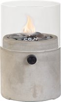 Cosiscoop Cement Bold Gaslantaarn - Unieke sfeermaker - Voor binnen en buiten - Brand 5 tot 6 uur op een gascartouche