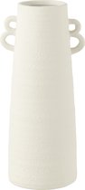 J-Line vase Conique - céramique - blanc - small - 44 cm de hauteur