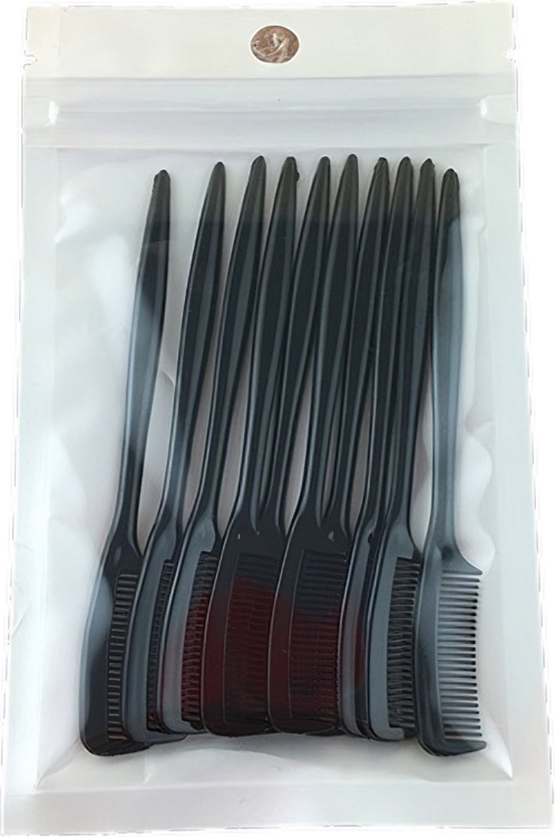 Goedkoopste Eyelash Comb Wimperkam Lang Zwart 10 Stuks