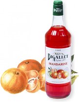 Bigallet Mandarine (Mandarijn) traditionele siroop - 1 liter