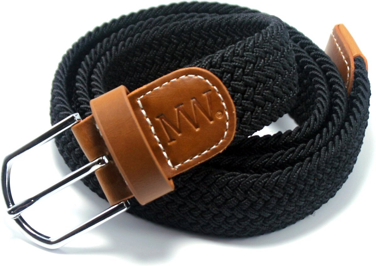 Stretch Cord Belt Zwart