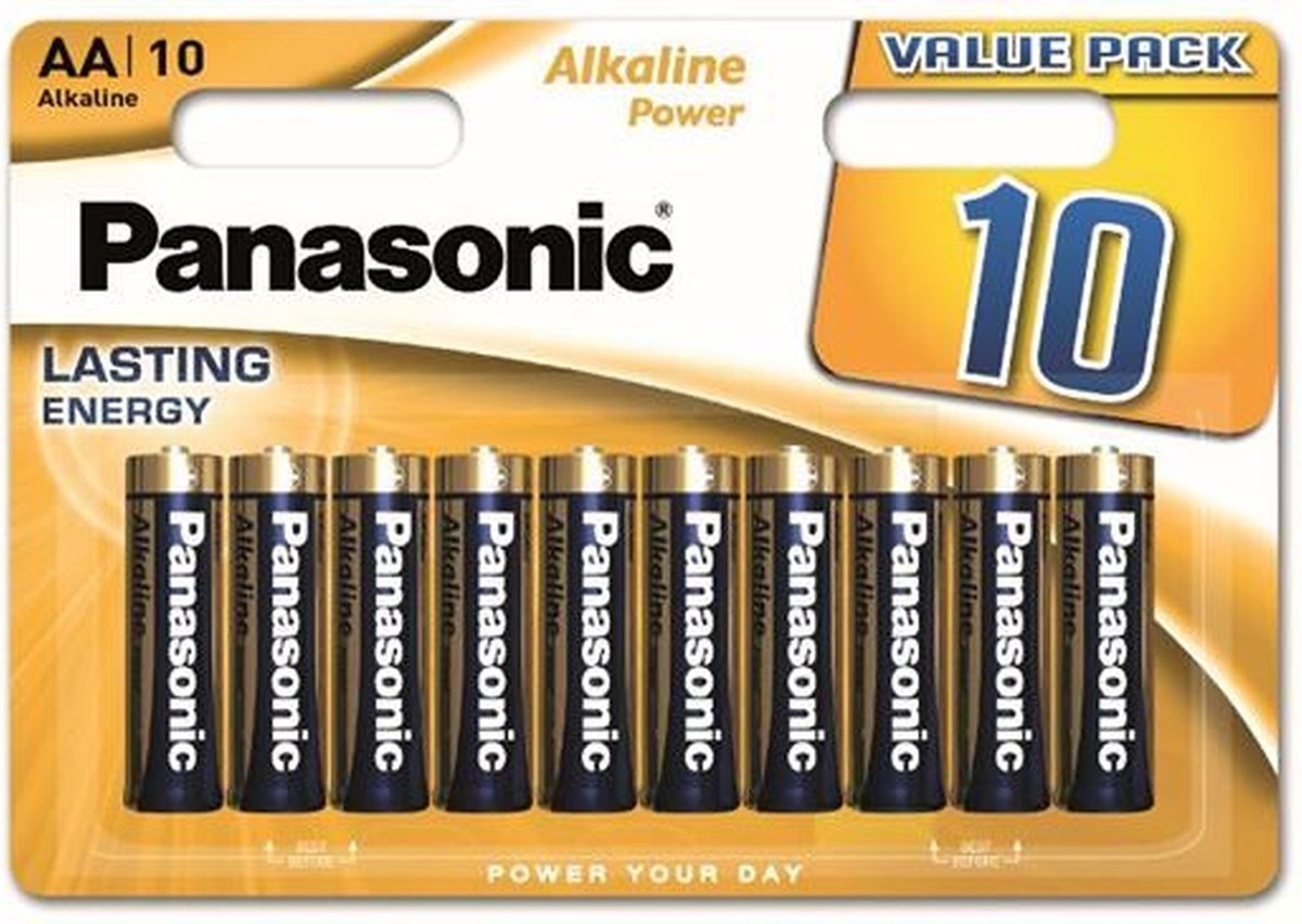 Panasonic Bronze Alkaline Power AA blister 10