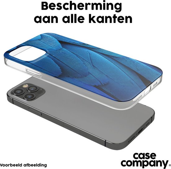 Case Company® - Coque Google Pixel 6a avec cordon - Paon - Coque de téléphone avec cordon Zwart - Protection sur tous les côtés et sur le bord de l'écran