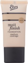 Etos Foundation - Mat - Finishing - Mokka - 30ML