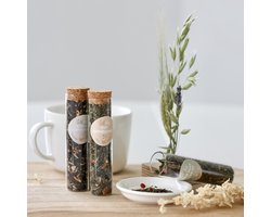 Het Theeplankje Giftset Theeproeverij 'Word snel beter' - beterschap cadeau, thee cadeau, thee pakket, thee cadeaupakket, thee geschenkset, thee gift, vriendinnen cadeaus