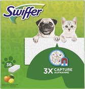 Swiffer Pet Wipes - Sol - Recharges - 6 x 36 pièces