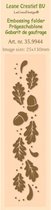 Leane Creatief - Embossingfolder - Autumn border - 35.9944