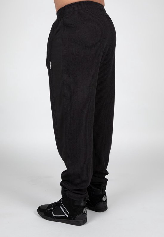 Gorilla Wear Augustine Old School Trainingsbroek - Zwart / Rood - 2XL/3XL van Gorilla Wear — afbeelding 4