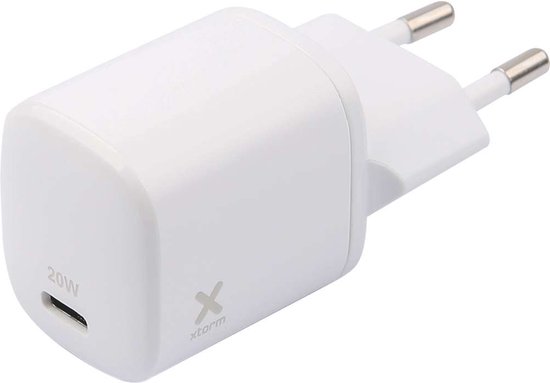 Xtorm / 20W USB-C Oplader - Power Delivery Fast-Charger - USB-C poort - Geschikt voor iPhone & Samsung - Wit