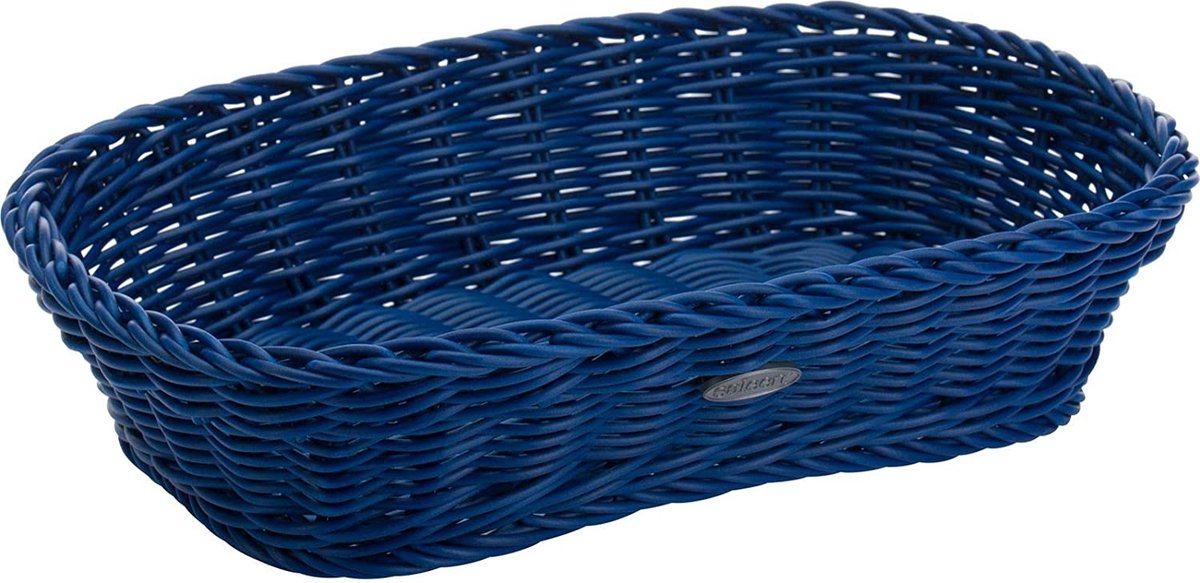 Westmark multifunctionele mand, verhaal voor hotel en gastronomie, hookig, ca. 26,5 x 19 x 7 cm, kunststof hoes, Saleen Coolorista Edition, marineblauw