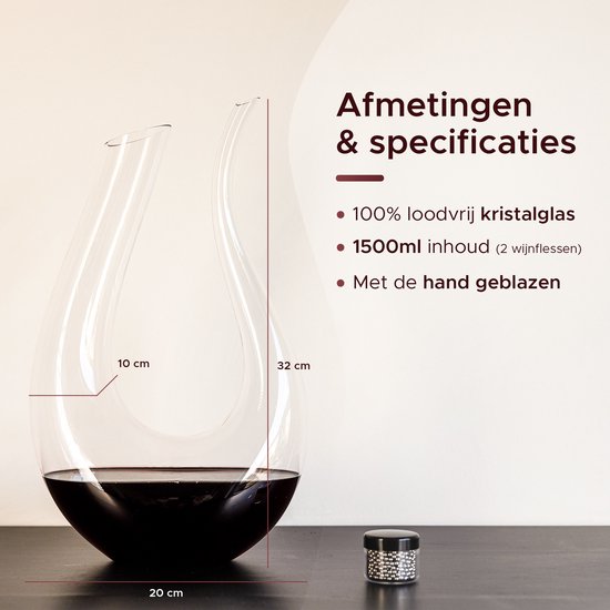 Decanteren & schenken | Haal alles uit je wijnervaring
