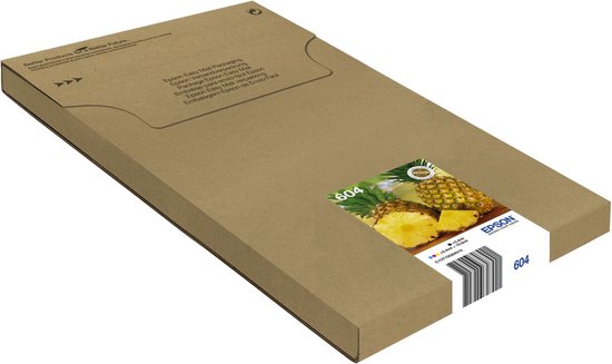 Epson 604 Ananas - Cartouche d'encre - EasyMail - Multipack - Couleur /  Zwart