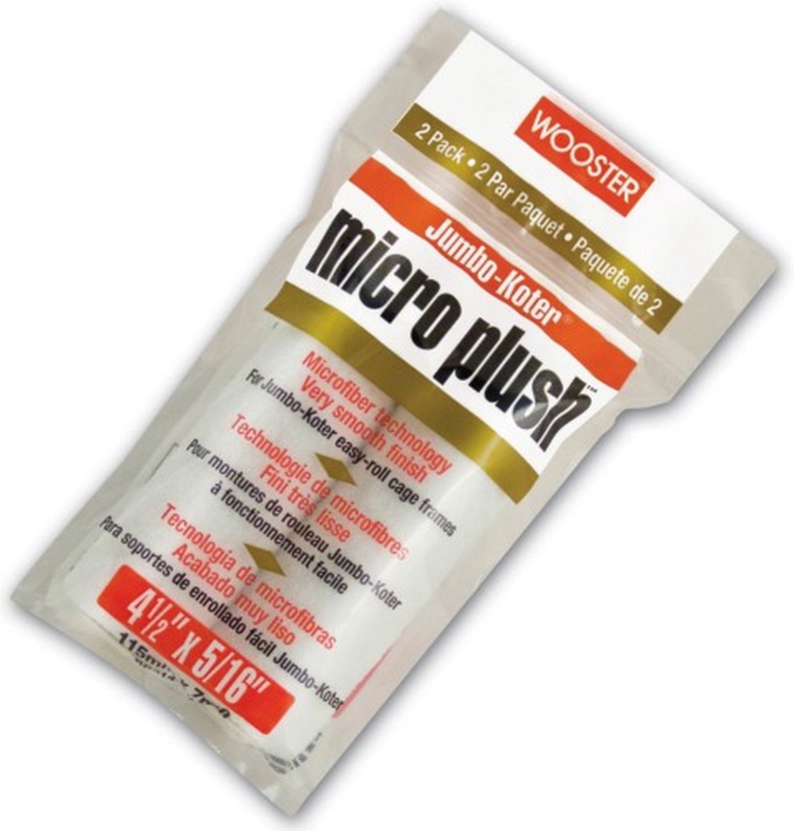 Wooster Brush Jumbo-Koter Micro Plush 2 Pack
