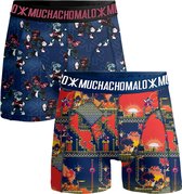 Muchachomalo 2 - Pack - Boxer Homme - Nintendo - Blauw - Taille XL