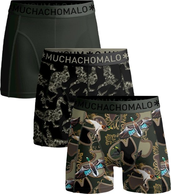 SKARR 3 Delen Bedrukte Ondergoed Voor Man Katoenen Boxers Set Voor Mannen Sexy Heren Onderbroeken kopen vanaf een prijs van 50