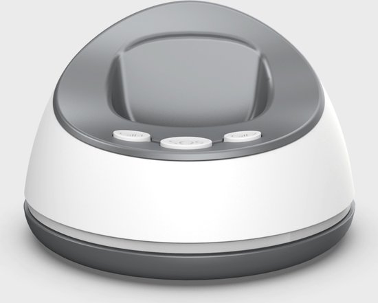 Foto: Mijnsos noodknop accessoire docking station parelmoer wit bluetooth geschikt voor ev07 b x e extra sos knop