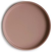 Mushie - Silicone Bord met Zuignap - Borden & kommen - Cloudy Mauve