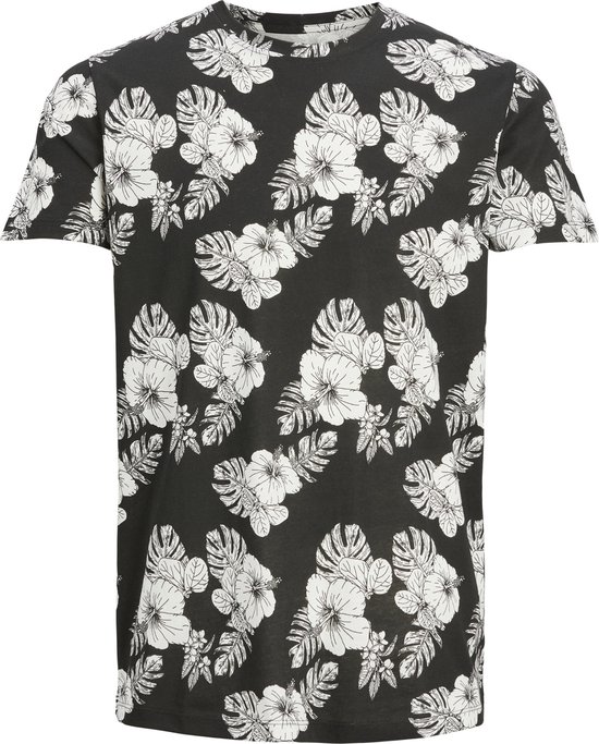 JACK & JONES JJHAWAII T-Shirt - Cooles Print-Design Für Teens | Kurzarm & Bequem