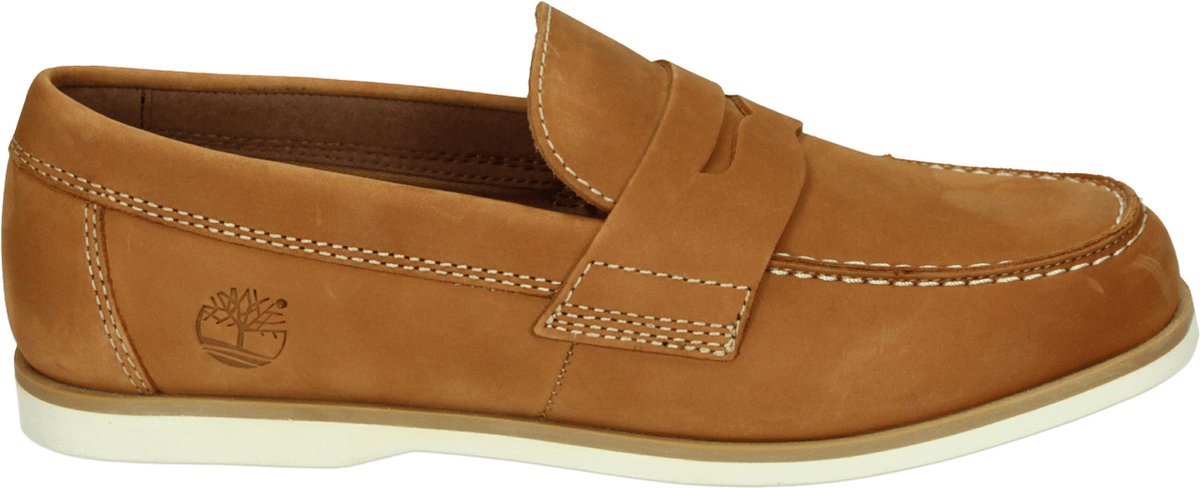 Timberland TB0A5ZCD - Instappers - Kleur: Cognac - Maat: 41.5