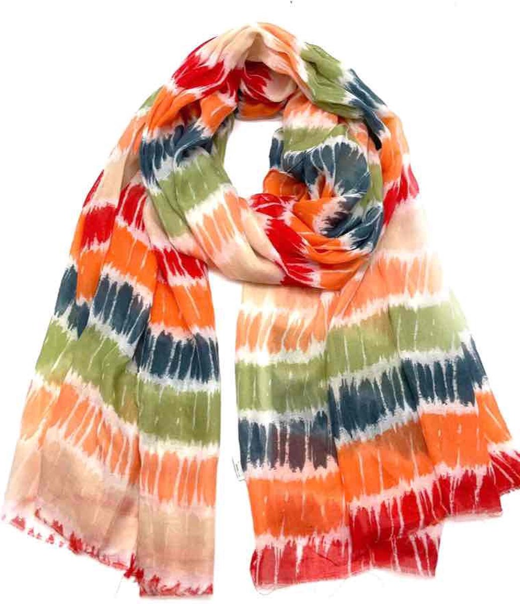 Dames sjaals modesjaals | voile materiaal | print |