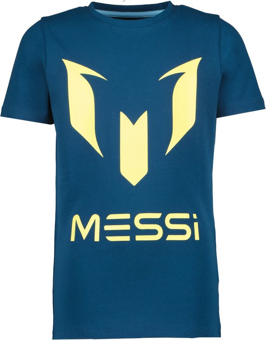 Vingino Messi jongens t-shirt Logo Messi Oil Blue