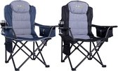 Oztrail Cooler Arm Chair - Blauw