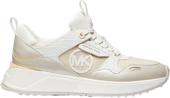 Michael Kors Theo Trainer Dames Sneakers Laag - Pale Gold - Maat 6
